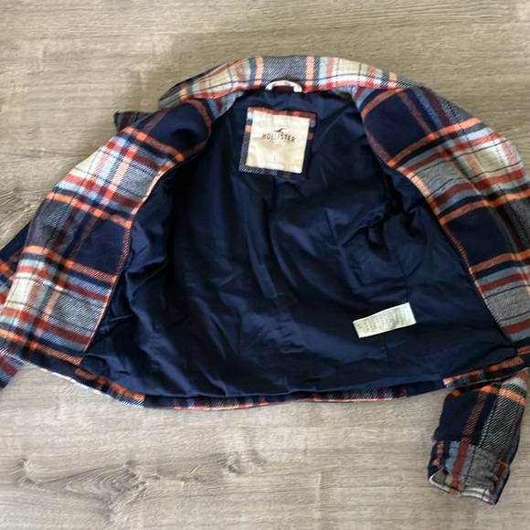 HOLLISTER Women size L Moto Jacket - Picture 5 of 8